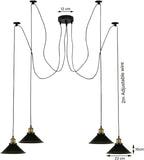 8 Head Spider Pendant Light with Adjustable 2m