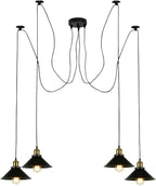 8 Head Spider Pendant Light with Adjustable 2m
