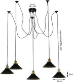 8 Head Spider Pendant Light with Adjustable 2m