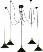 8 Head Spider Pendant Light with Adjustable 2m