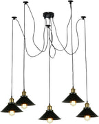 8 Head Spider Pendant Light with Adjustable 2m