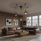 8 Head Spider Pendant Light with Adjustable 2m
