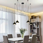 8 Head Spider Pendant Light with Adjustable 2m