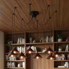8 Head Spider Pendant Light with Adjustable 2m