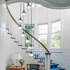 8 Light Raindrop Crystal Chandelier