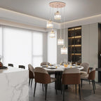 8 Light Raindrop Crystal Chandelier