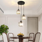 8 Light Raindrop Crystal Chandelier