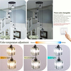 8 Light Raindrop Crystal Chandelier