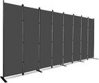 Single Large Room Divider on Wheels