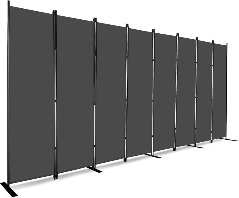 Single Large Room Divider on Wheels