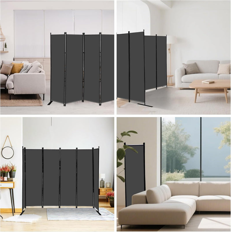 Single Large Room Divider on Wheels