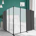 Single Large Room Divider on Wheels