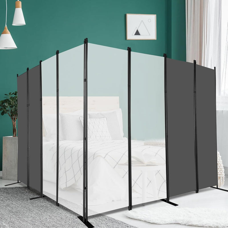 Single Large Room Divider on Wheels