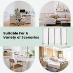 Single Large Room Divider on Wheels
