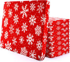 8 Pcs Christmas Stretch Couch Cushion Covers Snowflake