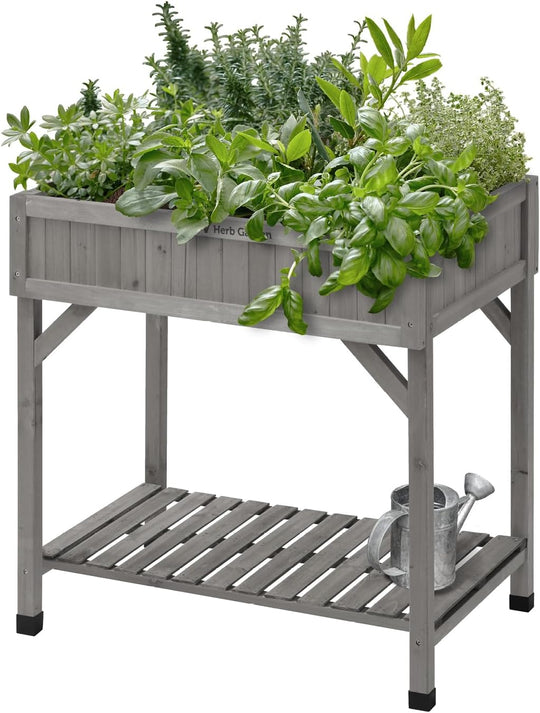 8 Pocket Herb Planter Natural 78x58x80CM