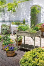 8 Pocket Herb Planter Natural 78x58x80CM
