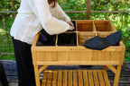 8 Pocket Herb Planter Natural 78x58x80CM