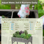 8 Pocket Herb Planter Natural 78x58x80CM