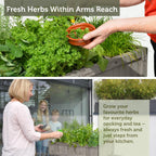 8 Pocket Herb Planter Natural 78x58x80CM