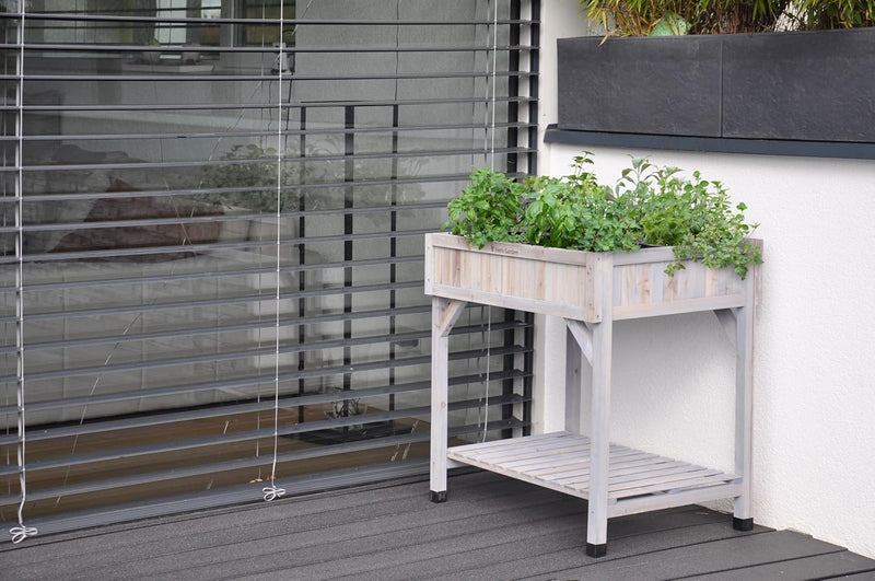 8 Pocket Herb Planter Natural 78x58x80CM