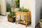 8 Pocket Herb Planter Natural 78x58x80CM