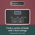 8 Quart Programmable Slow Cooker with Timer