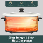8 Quart Programmable Slow Cooker with Timer