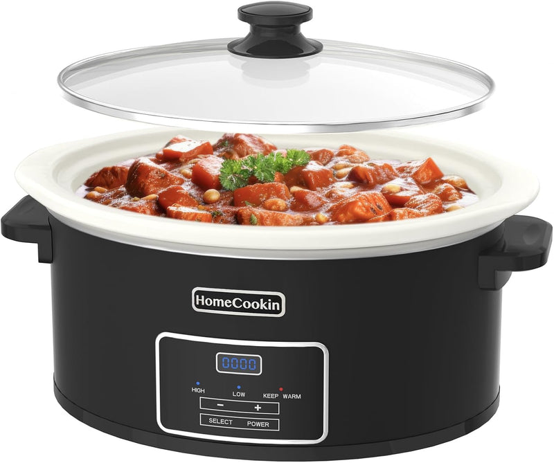 8 Quart Programmable Slow Cooker with Timer