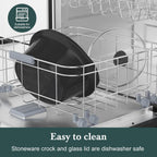 8 Quart Programmable Slow Cooker with Timer