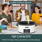 8 Quart Programmable Slow Cooker with Timer