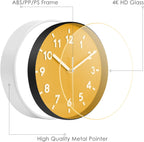 8” Round Silent Wall Clock