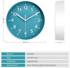 8” Round Silent Wall Clock