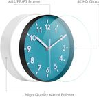 8” Round Silent Wall Clock