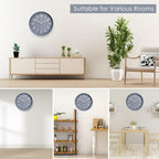 8” Round Silent Wall Clock