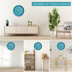 8” Round Silent Wall Clock