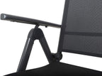 8-Way Adjustable Folding Chair Aluminium
