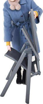 8-Way Adjustable Folding Chair Aluminium
