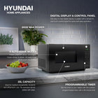 800w 20l Black - Touch Control