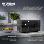 800W 20L Digital Microwave Stainless Steel Interior 11