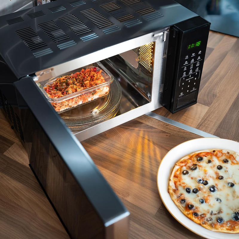 800W 20L Digital Microwave Stainless Steel Interior 11