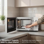 800W 20L Digital Microwave Stainless Steel Interior 11