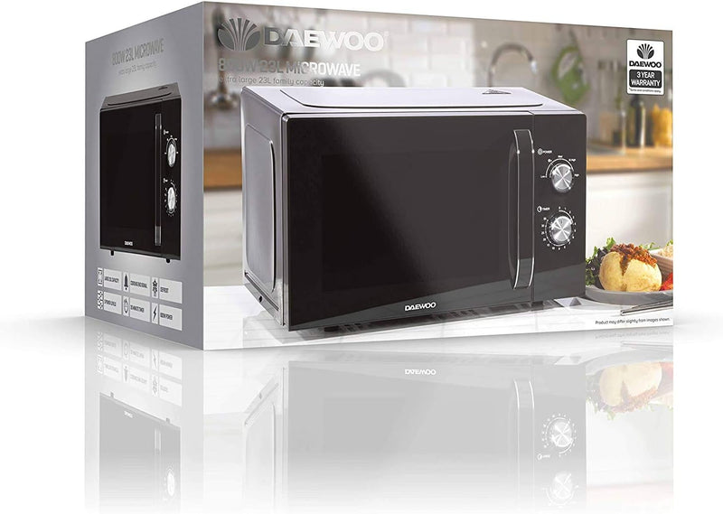 800W 23L Microwave Manual 35 Minute Timer 5