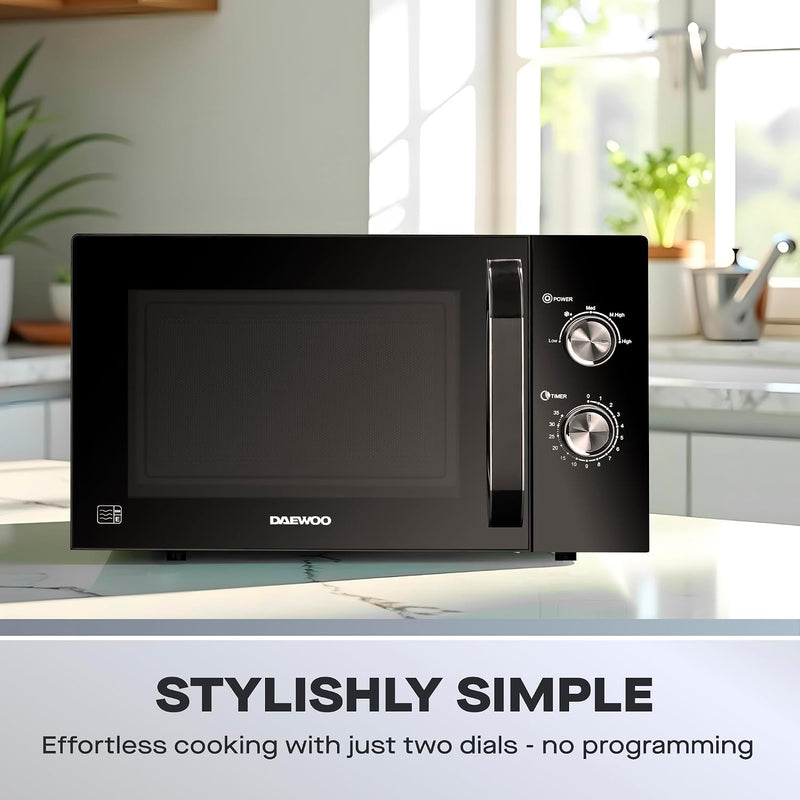 800W 23L Microwave Manual 35 Minute Timer 5