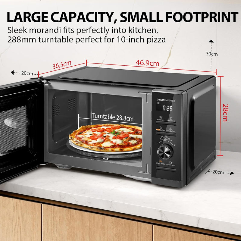 800W 23L Microwave Oven with Digital Display Auto