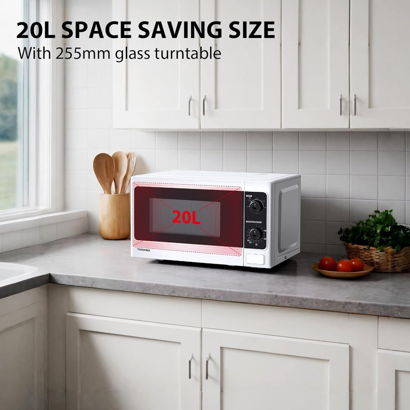 800W 23L Microwave Oven with Digital Display Auto