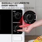 800W 23L Microwave Oven with Digital Display Auto