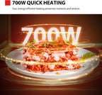 800W 23L Microwave Oven with Digital Display Auto