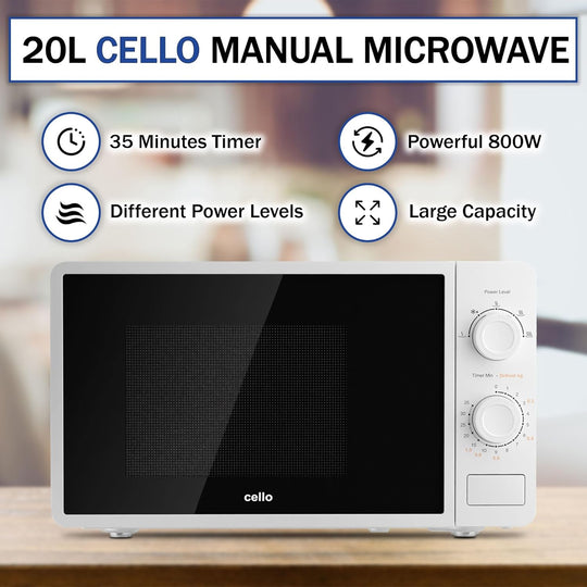 800W Microwave Oven with 20 Litre Capacity 5