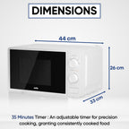 800W Microwave Oven with 20 Litre Capacity 5